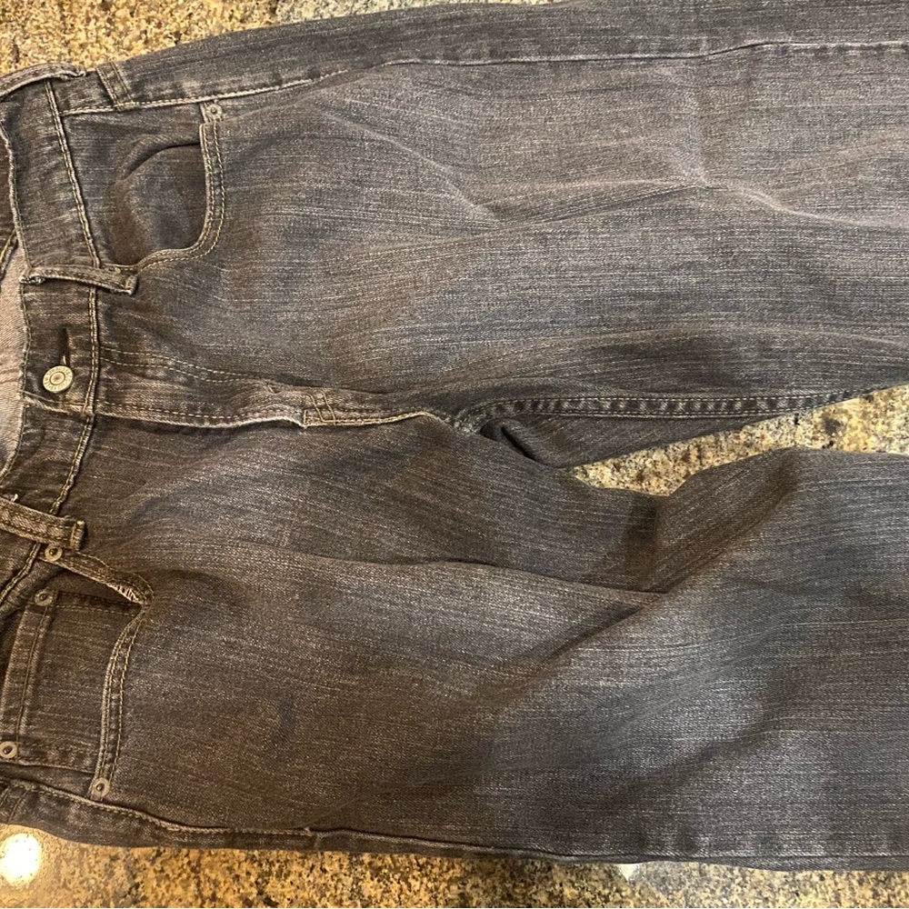 Levi's Gray Relaxed Jeans with Classic Denim Style